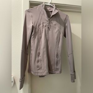 Lululemon Define Jacket in light grey ish purple